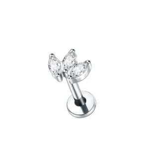 Tytanowy Labret „Chloe”